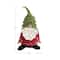 Hello Honey® 14" Green & Red Handmade Wool Felt Gnome